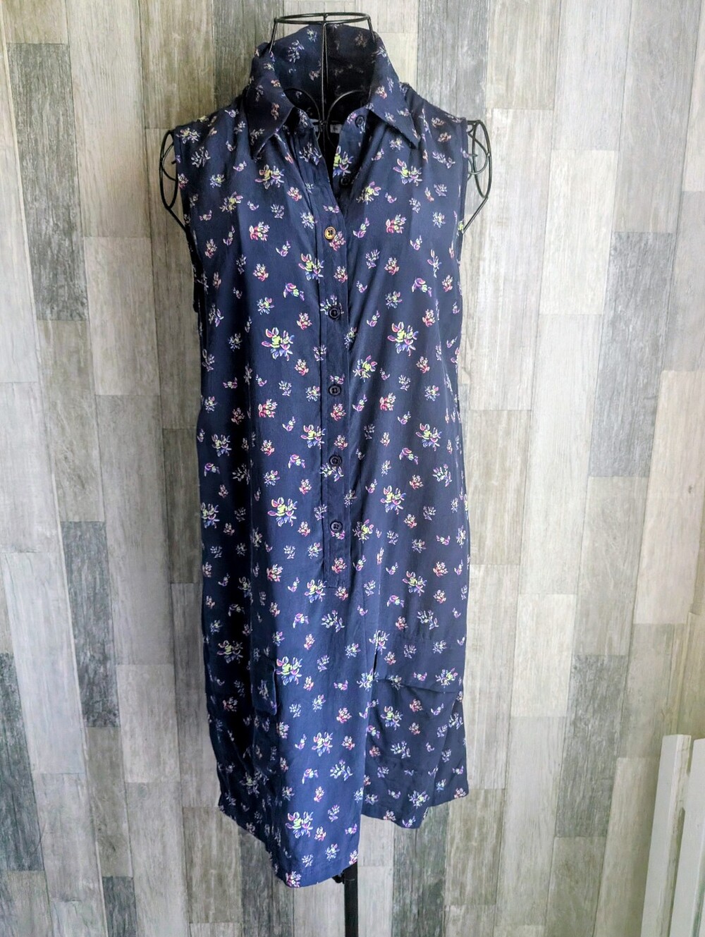 Equipment Silk Dress - Picture 1 of 13
